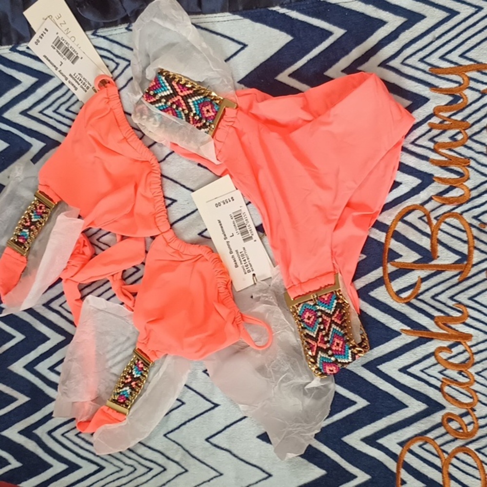 Beach Bunny Boho Paradise NWT Sz LG